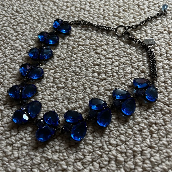 BADGLEY MISCHKA // Bold Sapphire Necklace - Picture 2 of 6
